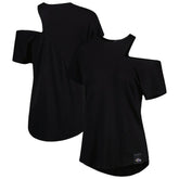 Baltimore Ravens KIYA TOMLIN Women's Cut Out Tri-Blend Shirt - Black online