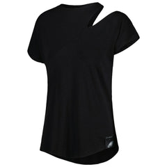 Philadelphia Eagles KIYA TOMLIN Women's Cut Out Tri-Blend Shirt - Black outlet