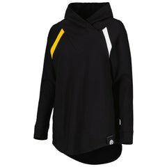 Pittsburgh Steelers KIYA TOMLIN Women's Tri-Blend Raglan Pullover Sweatshirt - Black sale