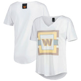 Washington Commanders KIYA TOMLIN Women's V-Neck T-Shirt - White on sale