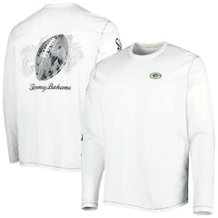 Green Bay Packers Laces Out Billboard Long Sleeve T-Shirt - White discount