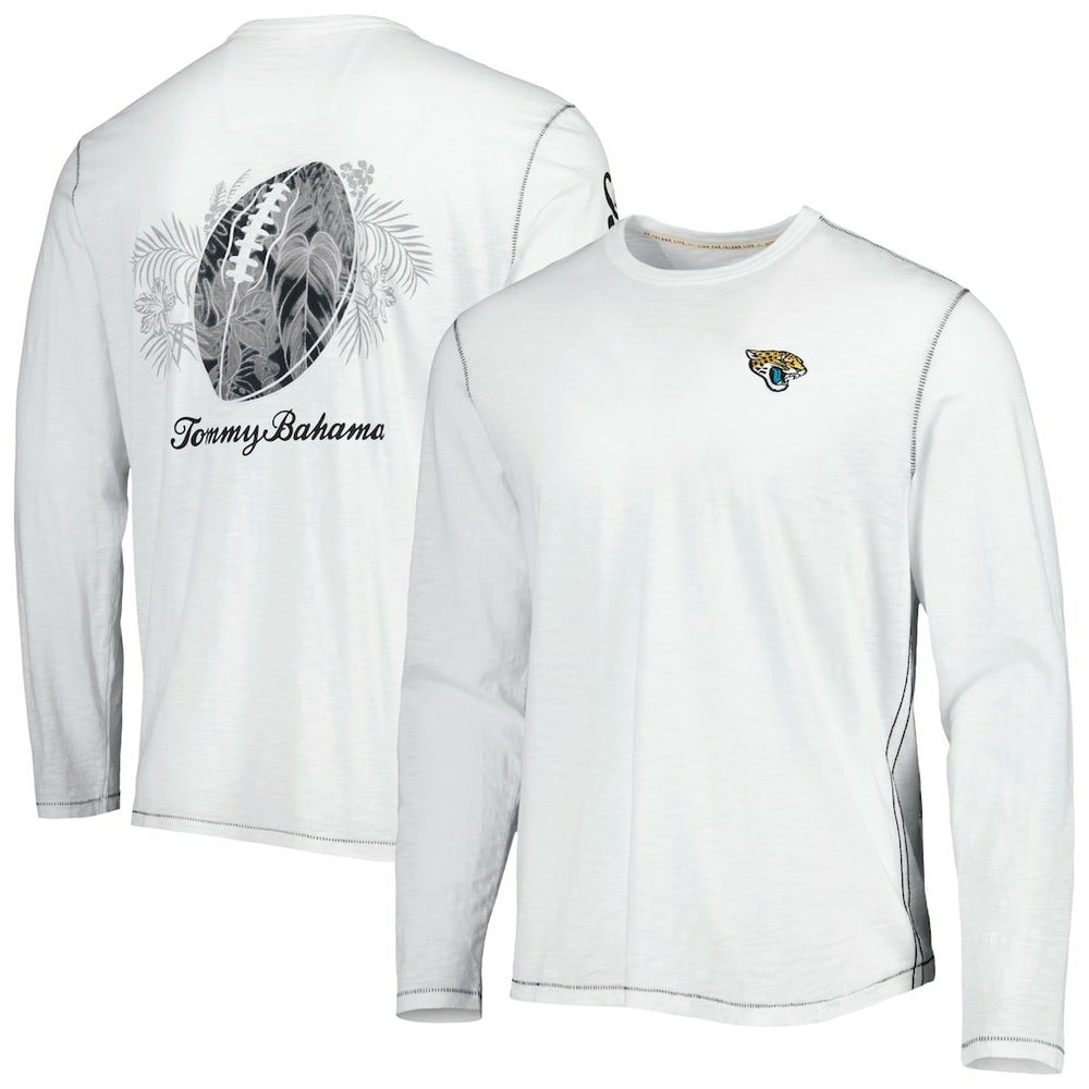 Jacksonville Jaguars Laces Out Billboard Long Sleeve T-Shirt - White on sale