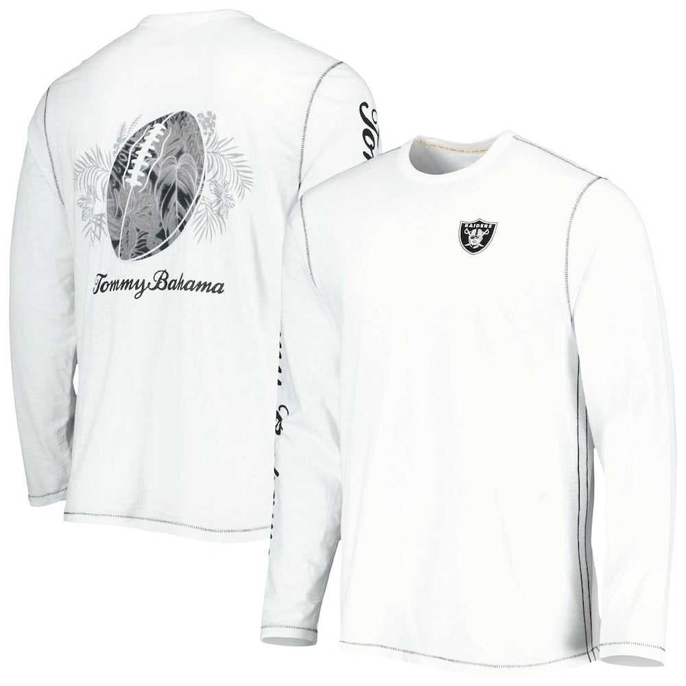 Las Vegas Raiders Laces Out Billboard Long Sleeve T-Shirt - White on sale