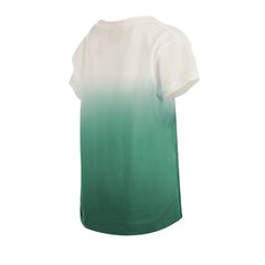 Green Bay Packers New Era Youth Multi Logo Ombre V-Neck T-Shirt - Green outlet