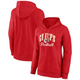 Kansas City Chiefs Women's Team Logo Victory Script Pullover Hoodie - Red on sale