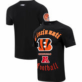 Cincinnati Bengals Pro Standard Old English T-Shirt - Black sale