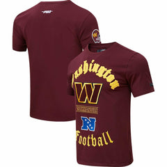 Washington Commanders Pro Standard Old English T-Shirt - Burgundy online
