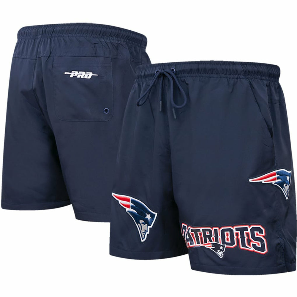 New England Patriots Pro Standard Woven Shorts - Navy discount