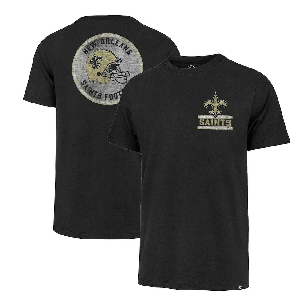 New Orleans Saints '47 Open Field Franklin T-Shirt - Black discount