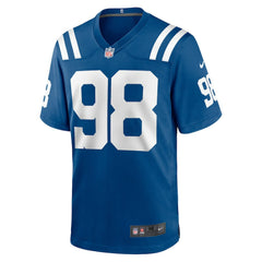 Tony Siragusa Indianapolis Colts Game Retired Player Jersey - Royal for sale