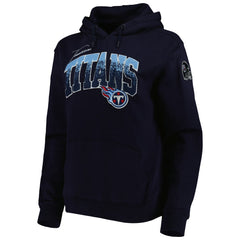 Tennessee Titans Pro Standard Women's Local Patch Pullover Hoodie - Navy for sale