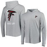 Atlanta Falcons Vineyard Vines Local Long Sleeve Hoodie T-Shirt - Heathered Gray cheap