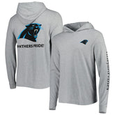Carolina Panthers Vineyard Vines Local Long Sleeve Hoodie T-Shirt - Heathered Gray sale