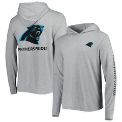 Carolina Panthers Vineyard Vines Local Long Sleeve Hoodie T-Shirt - Heathered Gray sale