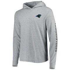Carolina Panthers Vineyard Vines Local Long Sleeve Hoodie T-Shirt - Heathered Gray sale
