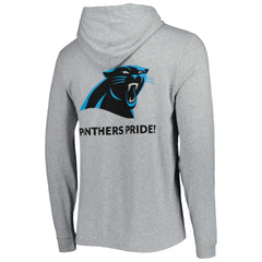 Carolina Panthers Vineyard Vines Local Long Sleeve Hoodie T-Shirt - Heathered Gray sale