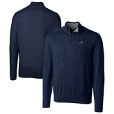 Buffalo Bills Cutter & Buck Lakemont Quarter-Zip Pullover Sweater - Navy outlet