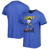 Stephen Curry Golden State Warriors Homage Player Caricature Tri-Blend T-Shirt sale - Royal online
