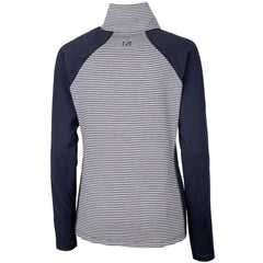New York Giants Cutter & Buck Women's Forge Tonal Half-Zip Top - Navy online