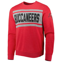 Tampa Bay Buccaneers '47 Bypass Tribeca Pullover Sweatshirt - Heathered Red for sale