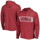 Arizona Cardinals '47 Field Franklin Hooded Long Sleeve T-Shirt - Cardinal online