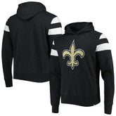 New Orleans Saints '47 Premier Nico Pullover Hoodie - Heathered Black cheap