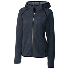 Miami Dolphins Cutter & Buck Women's Mainsail Full-Zip Jacket - Heathered Navy cheap