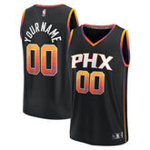 Phoenix Suns Fast Break Custom Replica Jersey - Black - Statement Edition shop