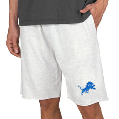 Detroit Lions Concepts Sport Mainstream Terry Shorts - Oatmeal cheap