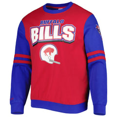 Buffalo Bills All Over 2.0 Pullover Sweatshirt - Red discount
