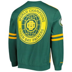 Green Bay Packers All Over 2.0 Pullover Sweatshirt - Gold on sale
