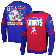 New England Patriots All Over 2.0 Pullover Sweatshirt - Red online