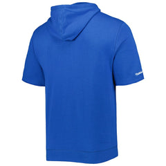 Los Angeles Rams Washed Short Sleeve Pullover Hoodie - Royal cheap