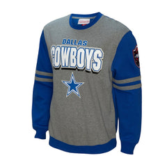 Dallas Cowboys All Over 2.0 Pullover Sweatshirt - Royal outlet