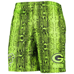 Green Bay Packers New Era Summer Pop Shorts - Neon Green sale
