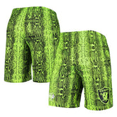 Las Vegas Raiders New Era Summer Pop Shorts - Neon Green online