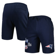 New England Patriots New Era Historic Champs Shorts - Navy for sale