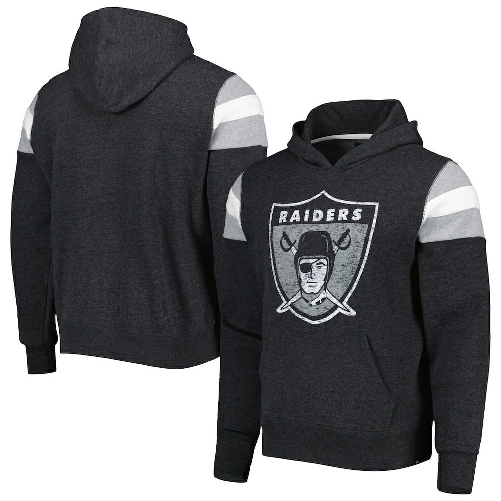 Las Vegas Raiders '47 Legacy Premier Nico Pullover Hoodie - Black sale