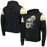 New Orleans Saints '47 Legacy Premier Nico Pullover Hoodie - Black outlet