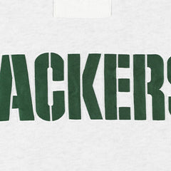 Green Bay Packers '47 Gridiron Lace-Up Pullover Hoodie - Heather Gray cheap