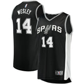 Blake Wesley San Antonio Spurs Fast Break Replica Player Jersey - Icon Edition - Black discount