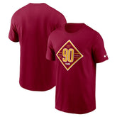 Washington Commanders 90th Anniversary T-Shirt - Burgundy outlet