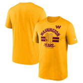 Washington Commanders 90th Anniversary Legend T-Shirt - Gold discount