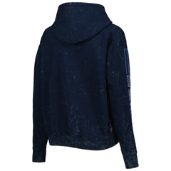 Boston Red Sox The Wild Collective Women's Marble Pullover Hoodie Navy