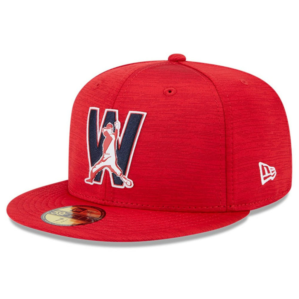 Washington Nationals 2023 Clubhouse 59FIFTY Fitted Hat Red