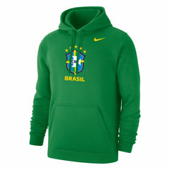 Brazil National Team Club Primary Pullover Hoodie - Green sale