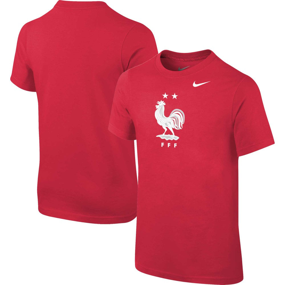 France National Team Youth Core Team T-Shirt - Red discount