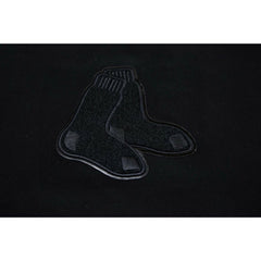 Boston Red Sox Pro Standard Women's Triple Black Cropped Pullover Hoodie
