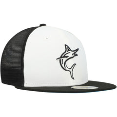 Miami Marlins 2023 On-Field Batting Practice 59FIFTY Fitted Hat White/Black