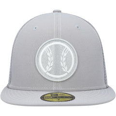 Milwaukee Brewers 2023 On-Field Batting Practice 59FIFTY Fitted Hat Gray